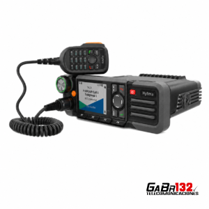 Hytera HM786 radio móvil Analógico/Digital DMR con micrófono completo