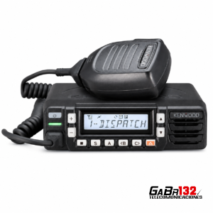 Radio móvil Kenwood NX-1700H y NX-1800H con pantalla LCD y micrófono