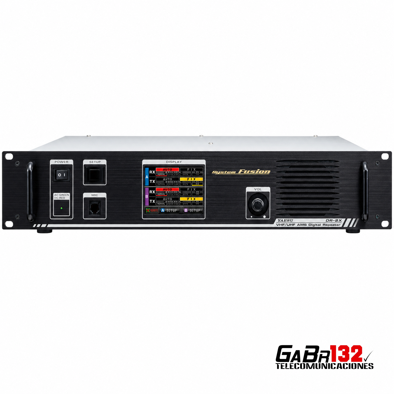 Repetidor Yaesu DR-2X Analógico y Digital C4FM de hasta 50 W