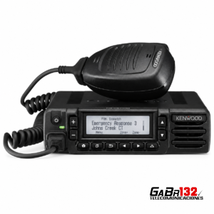 Radio móvil Kenwood NX-3720HG y NX-3820HG con pantalla LCD y micrófono