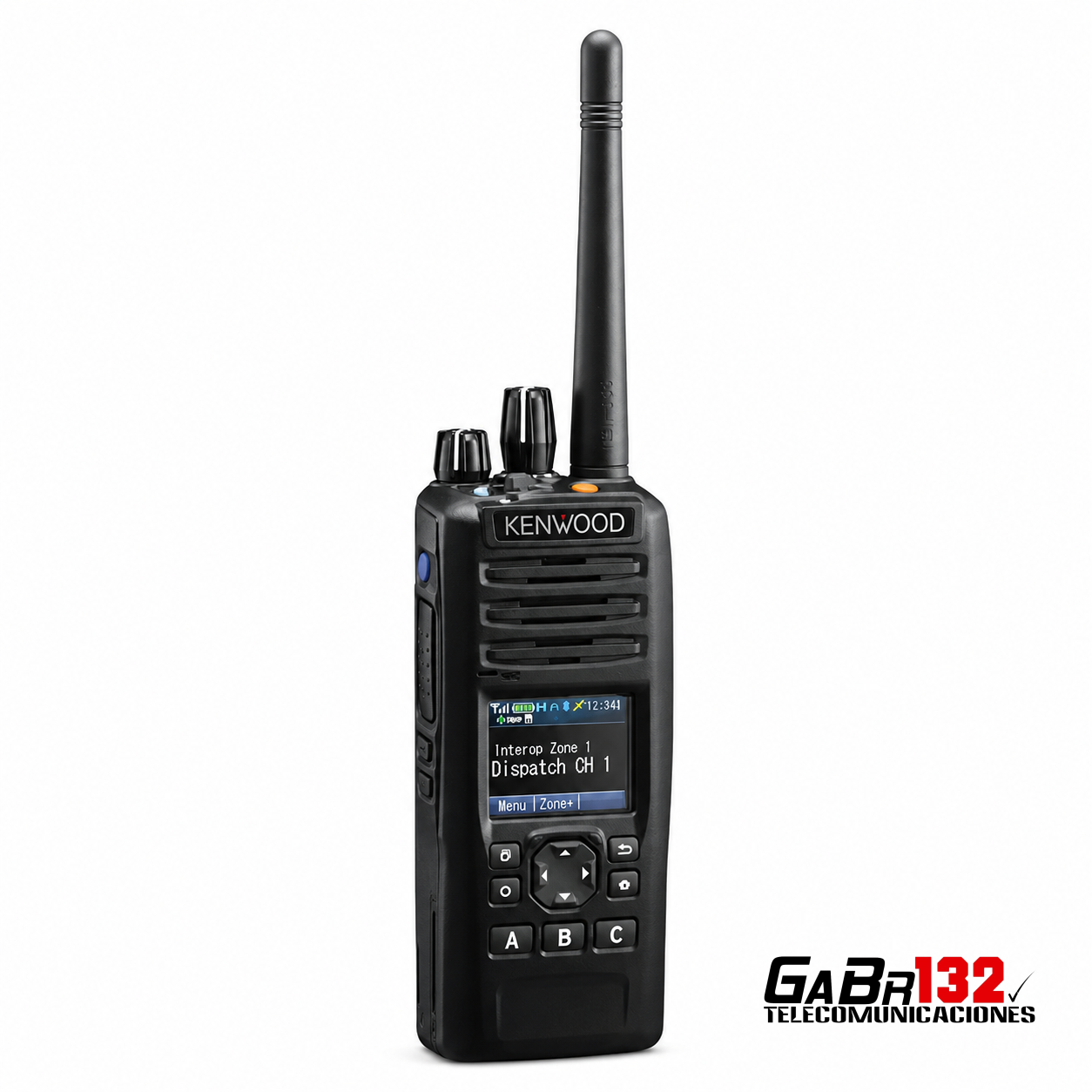 Kenwood NX-5200K2, NX-5300K2 y NX-5400K2 radio portátil con pantalla