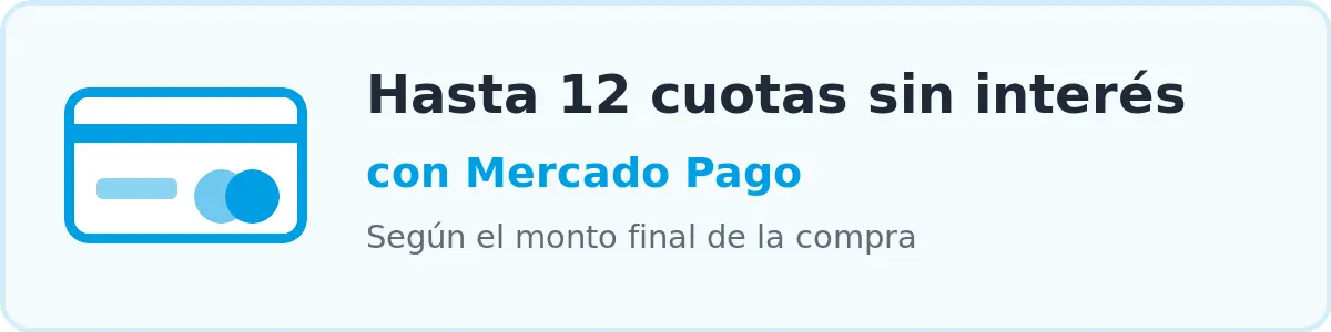 Pago seguro mediante Webpay Plus, Mercado Pago y transferencia bancaria