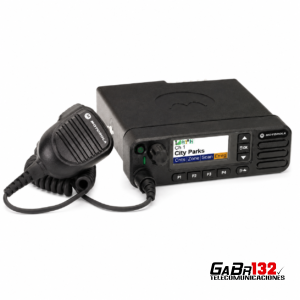 Motorola MOTOTRBO DGM8500e radio móvil con micrófono