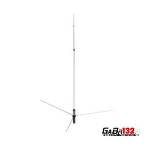 Antena base doble banda VHF UHF de fibra de vidrio TRAM 1481