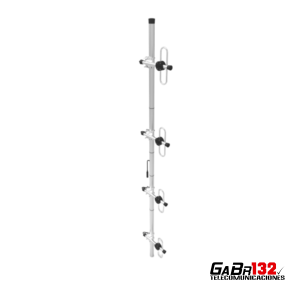 Antena base UHF SL SLCOU-470 con cuatro dipolos doblados