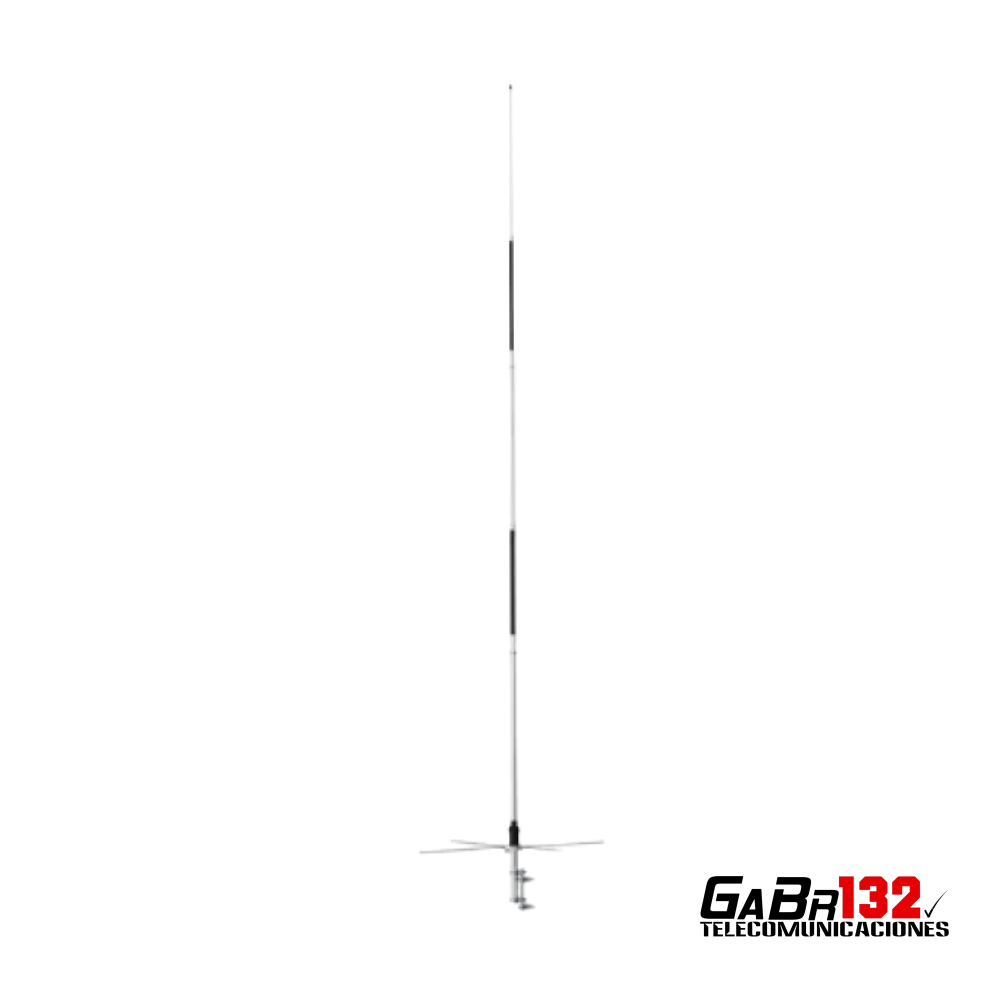 Antena base VHF de aluminio ARS G7-A de 7 dBd