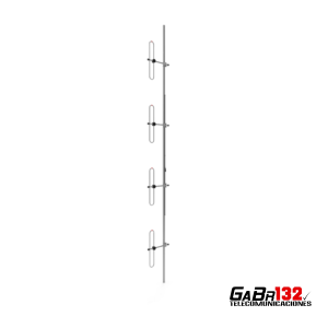 Antena base VHF colineal SL SLCOLV-4 con cuatro dipolos doblados