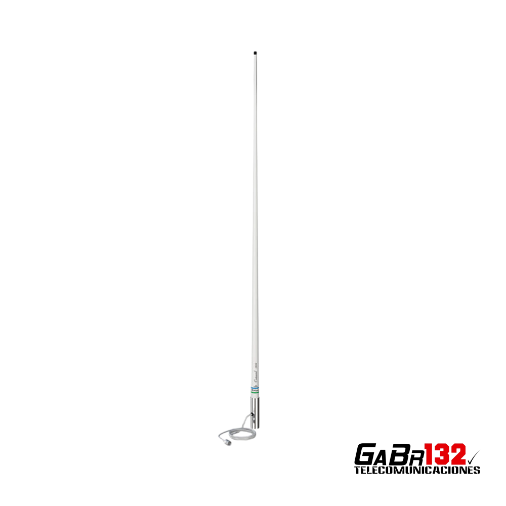 Antena marina VHF Shakespeare 5104 de 4 pies y 3 dB