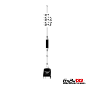 Antena móvil UHF TRAM serie 1177 de 5 dB con montaje NMO