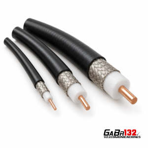 Cables coaxiales de diferentes diámetros para radiocomunicación