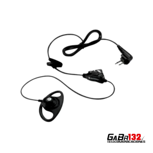 Auricular original Motorola HKLN4599 tipo D con micrófono y PTT para DEP450
