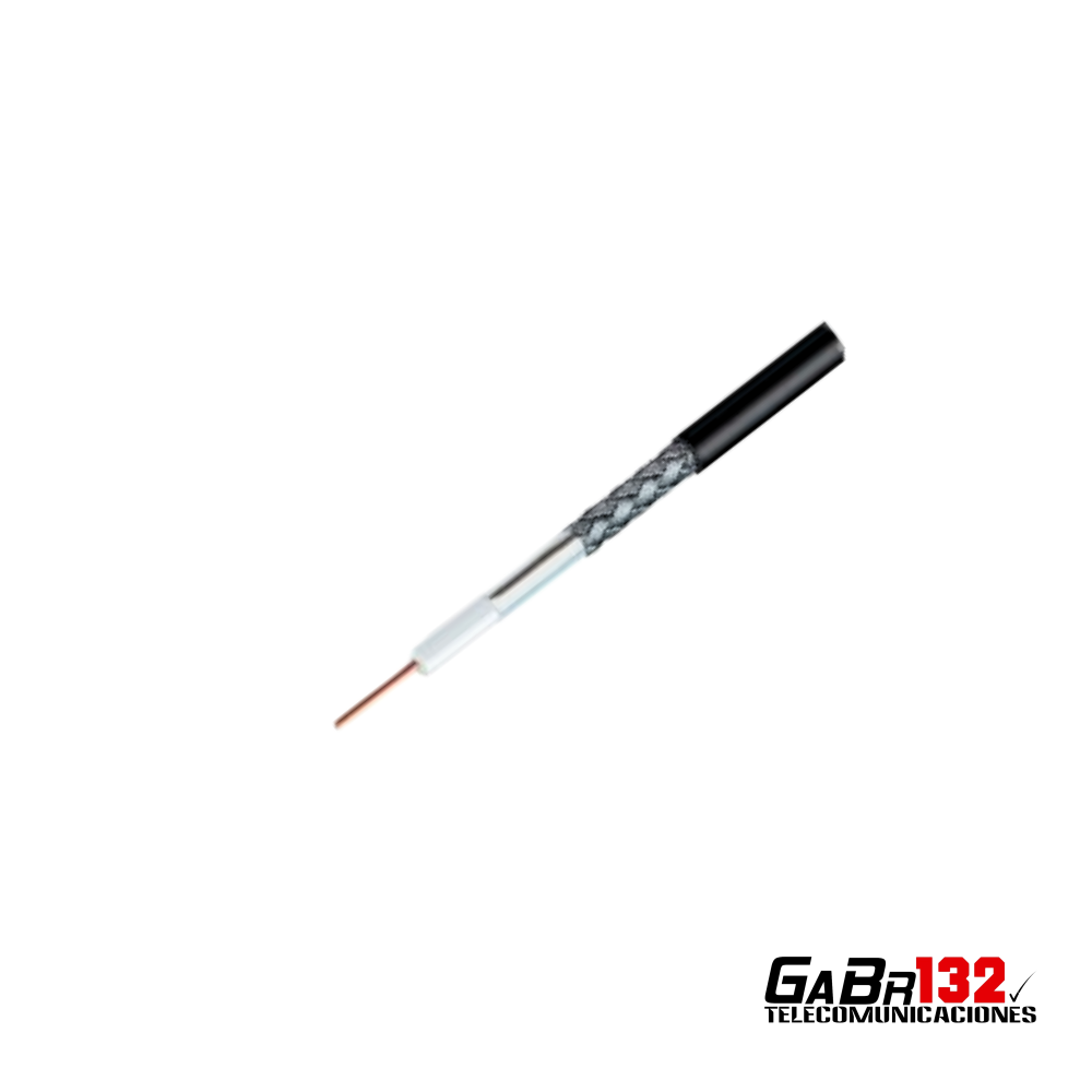Cable coaxial original Belden 8219 RG-58 con conductor multifilar