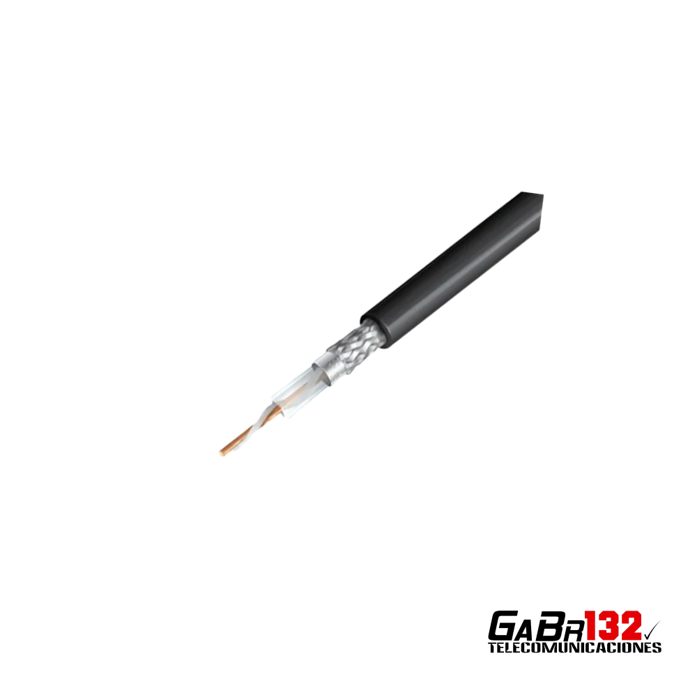 Cable coaxial original Belden 9913 RG-8 de 50 ohmios
