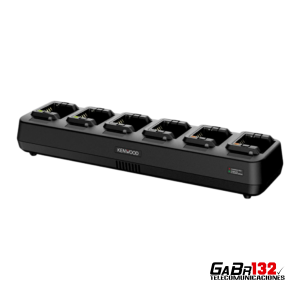 Cargador múltiple original Kenwood KSC-526K de seis posiciones para radios serie NX-3000