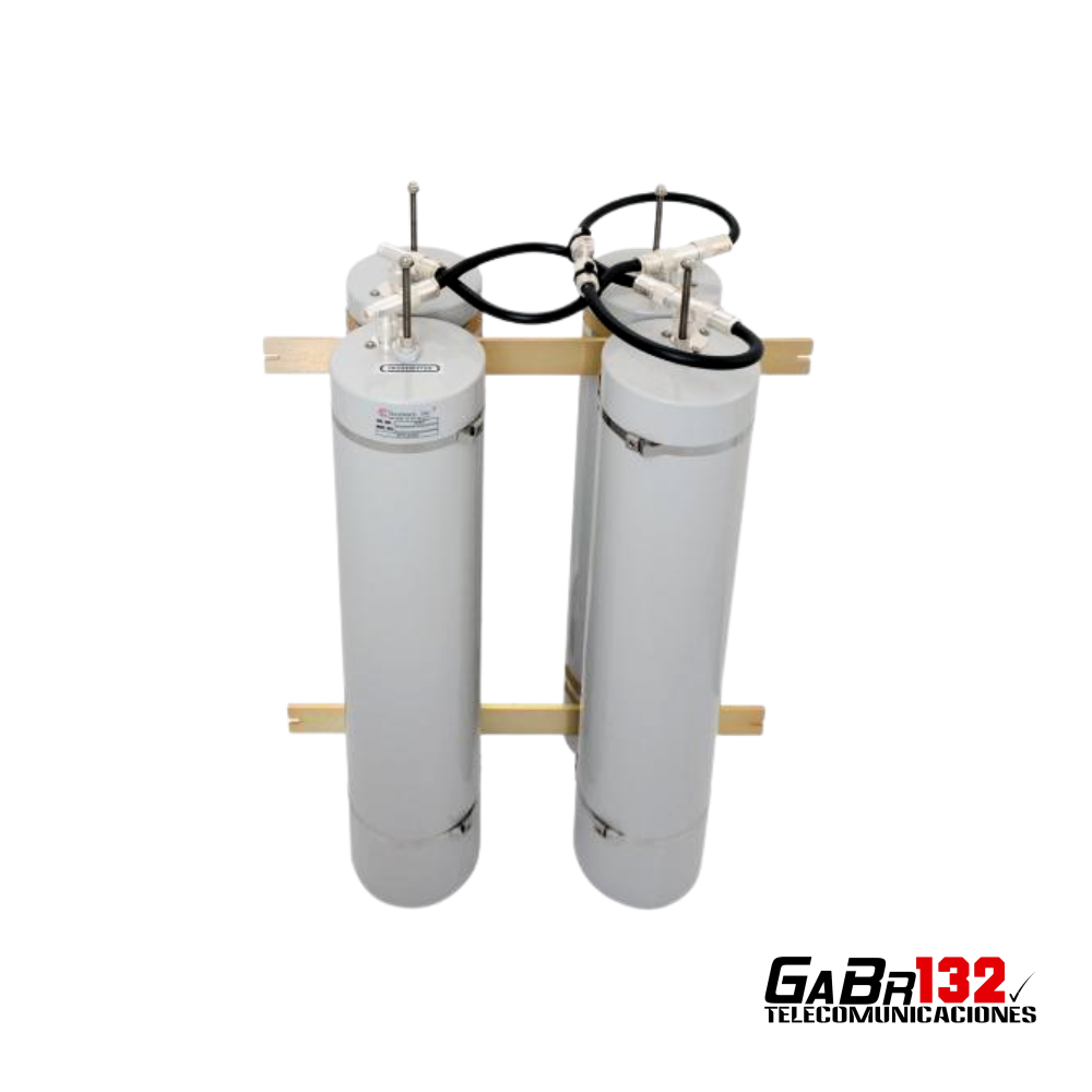 Duplexor TELEWAVE TPRD-1454 VHF de cuatro cavidades y 350 W