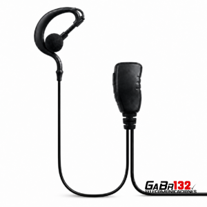 Auricular GAB Audio tipo G con micrófono y botón PTT para radios Motorola o Kenwood