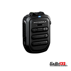Vista frontal del micrófono inalámbrico original Motorola PMMN4127A WM500