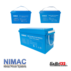 Baterías de litio LiFePO4 NIMAC 12 V disponibles en 100, 150, 200 y 300 Ah